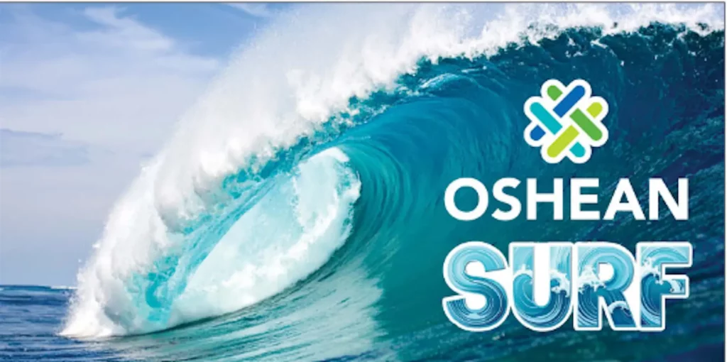 OSHEAN SURF 2026 event graphic